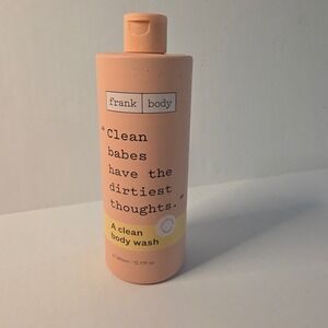 Frank Body A Clean Body Wash Milk & Honey Hydrating Kakadu Plum 12.17oz 360ml